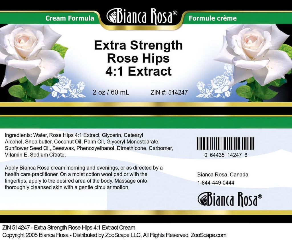 Rose Hips Extract Hand and Body Cream, 2 oz K244525