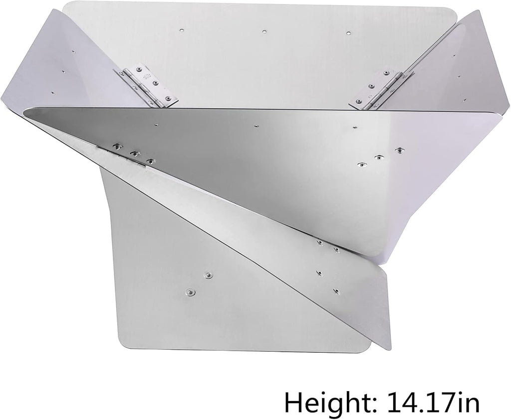 Foldable Large Stainless Steel Fire Pit W645537