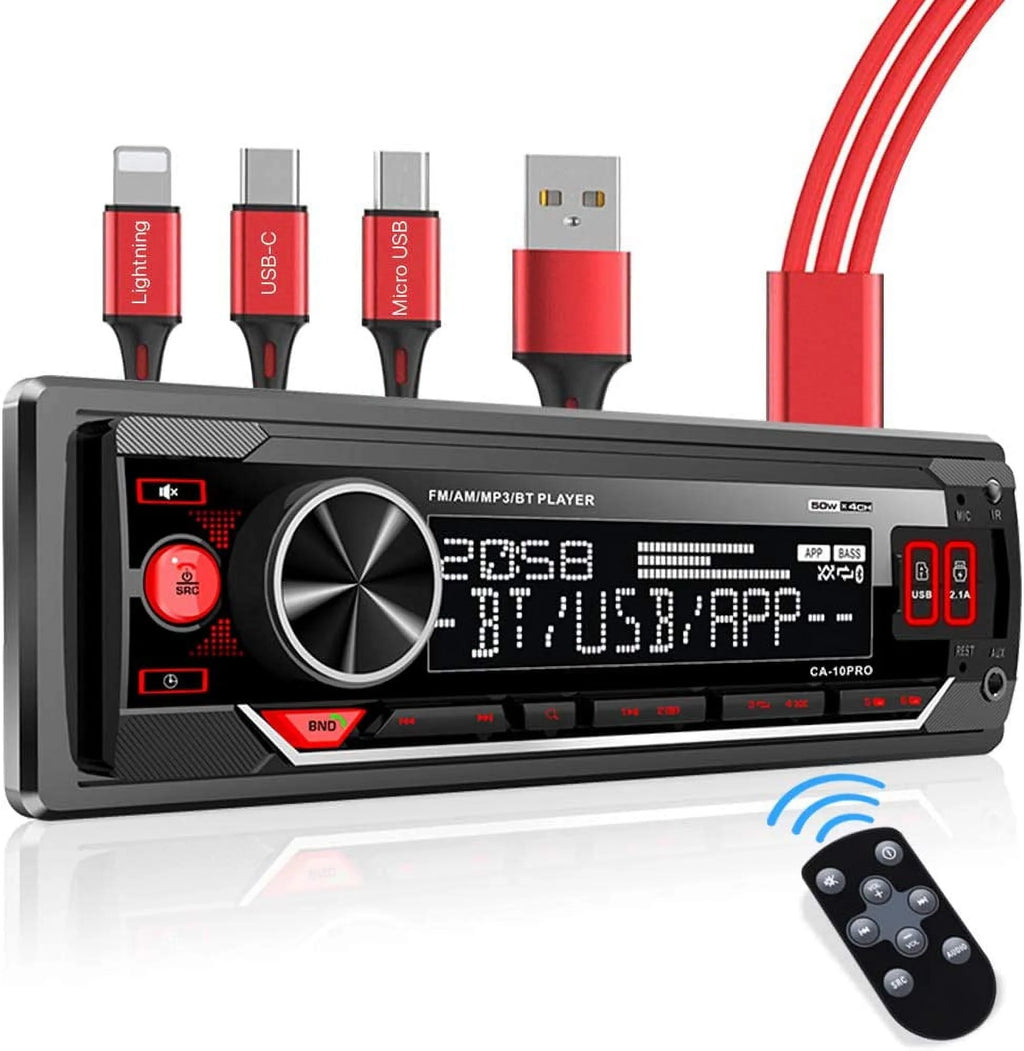 Single Din Bluetooth Car Stereo L4712