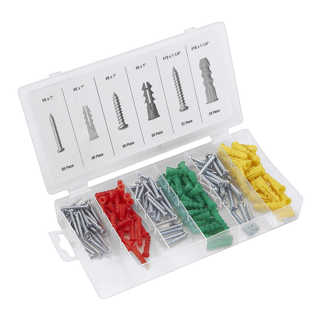 Ribbed Anchor Assortment, 165 Piece D50804