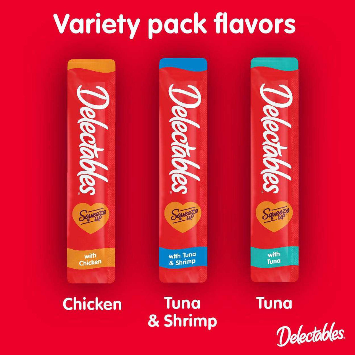 Lickable Wet Cat Treat Variety Pack I983