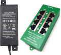 4 Port Gigabit PoE Injector with 56V 60W Power Supply O152631