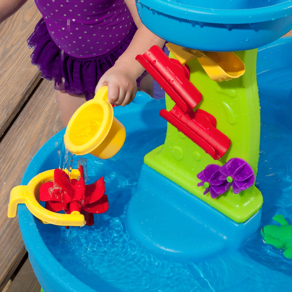 Blue Plastic Water Table T515925