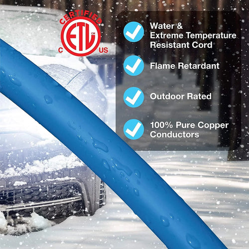 100 ft Extreme Cold Weather Outdoor Extension Cord X7875