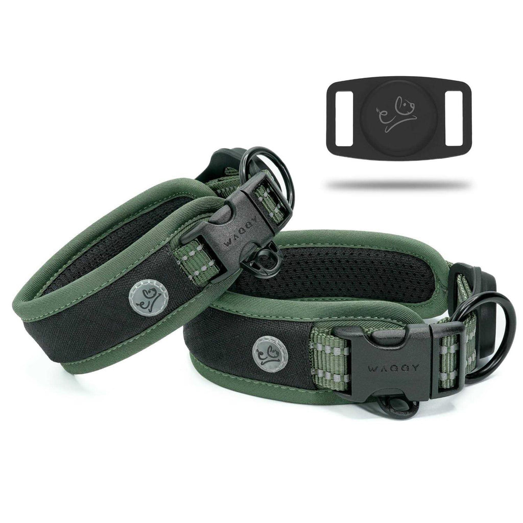 Adjustable Heavy Duty Reflective Air Mesh Padded Dog Collar H375