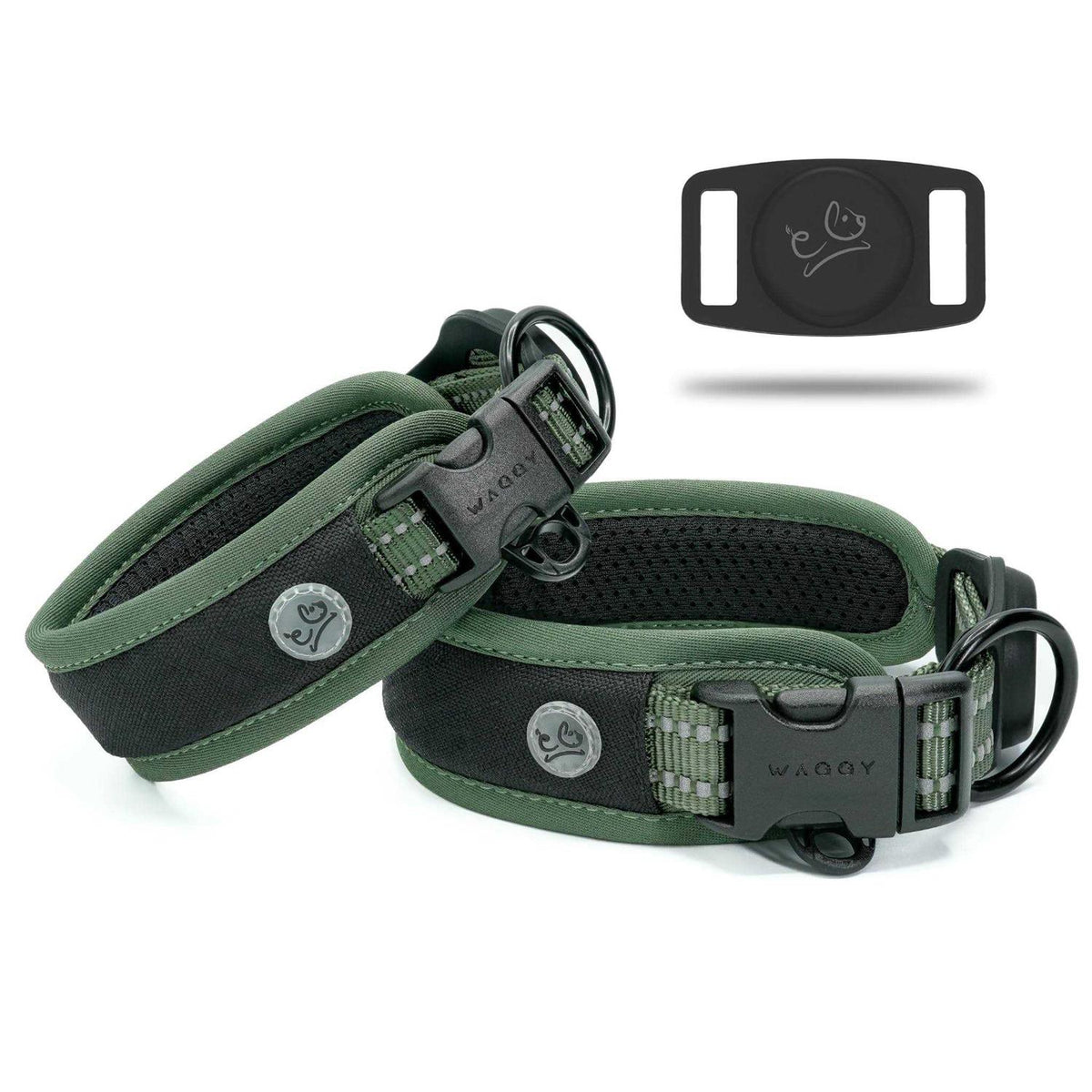 Adjustable Heavy Duty Reflective Air Mesh Padded Dog Collar H375