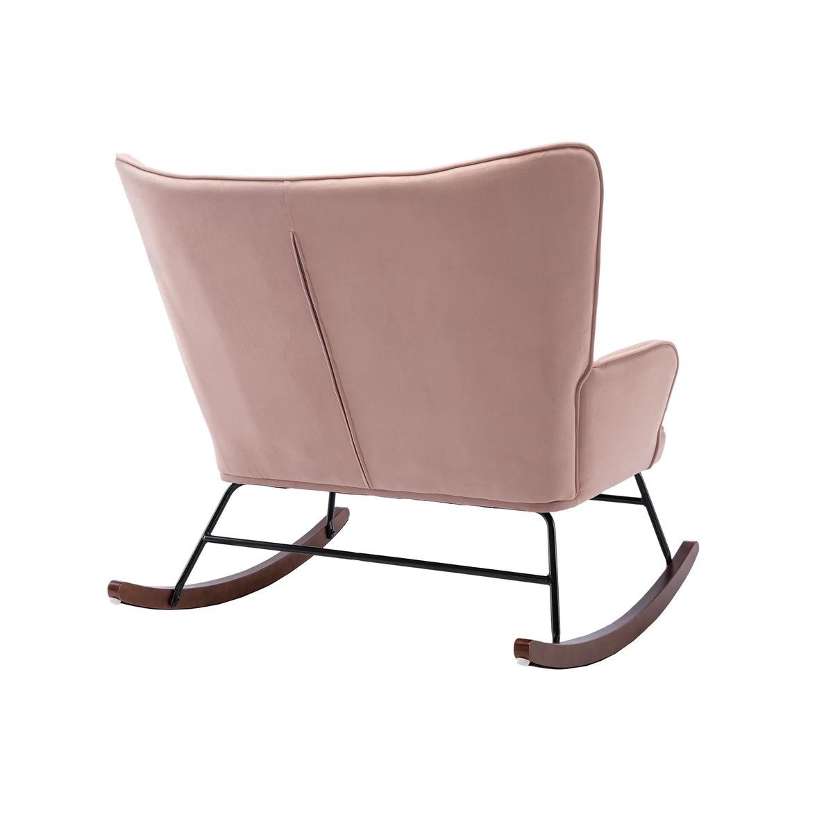 High Back Rocking Fabric Nursery Sofa M89599