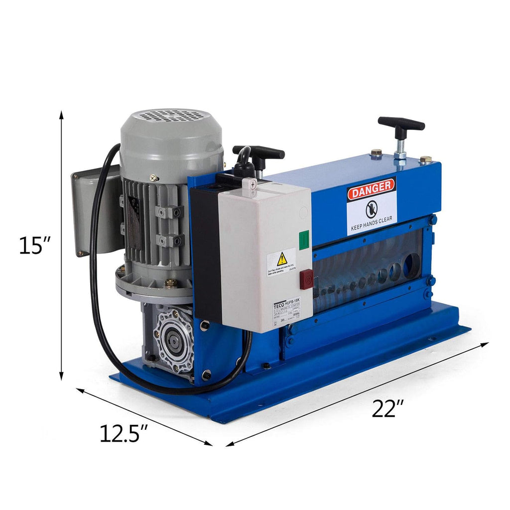 Portable Powered Wire Stripping Machine 11 Channels 10 Blades J813238