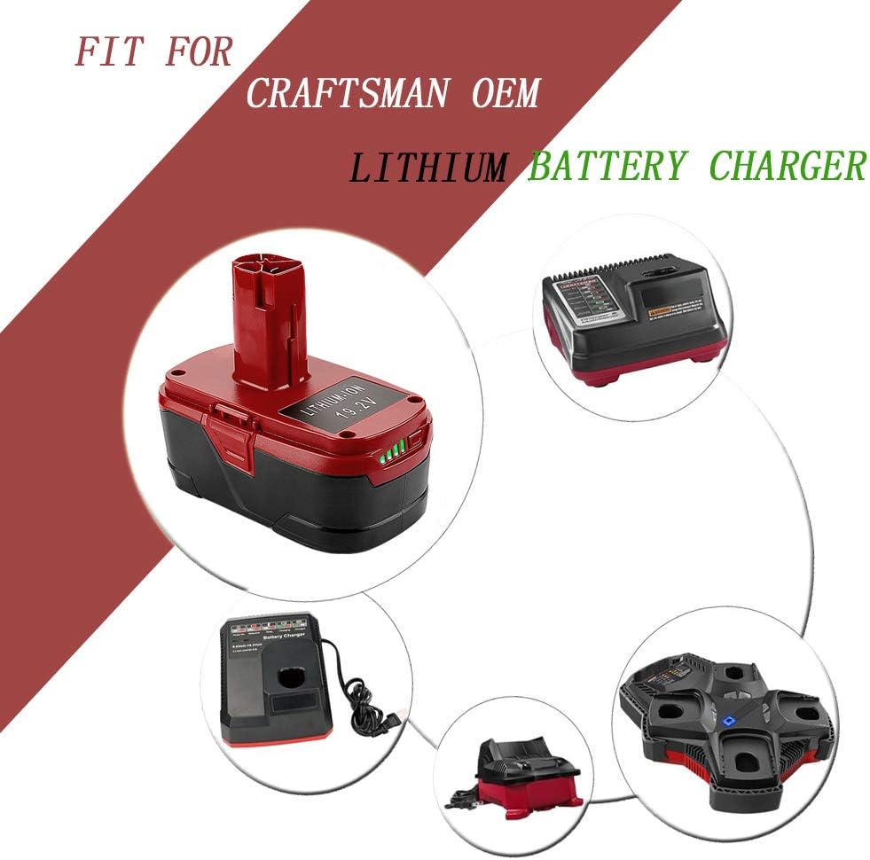 6000mAh 19.2V Lithium Battery 2 Pack I8004