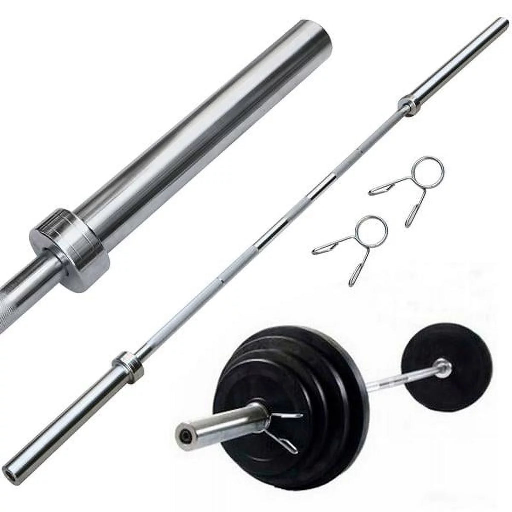 7ft Chrome Olympic Barbell Bar A938841
