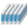 50 Pack Activated Carbon Block Water Filter Replacement, 5 Micron J411191