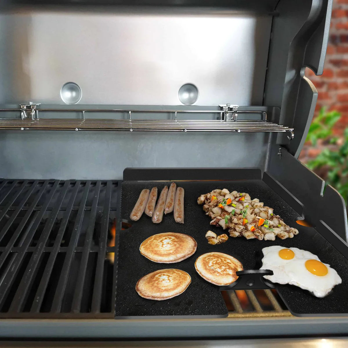 Griddle Plancha Insert for Gas, Electric or Charcoal Grills Z97659