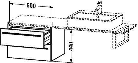 Low Cabinet 2 Drawer N5552