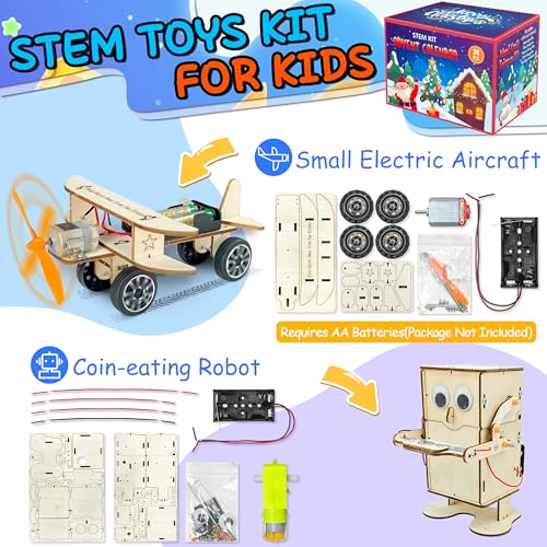 Wooden STEM Projects Kit Advent Calendar C319