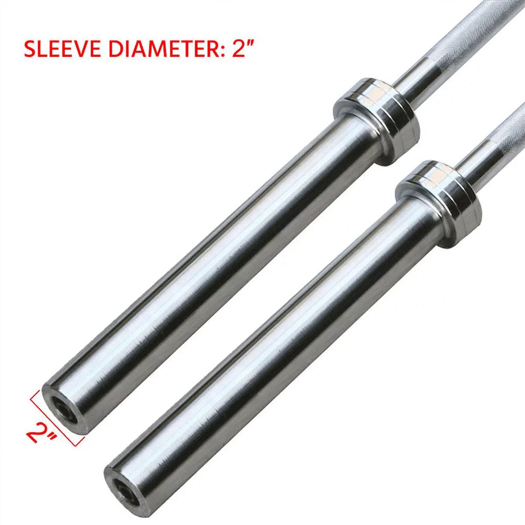 7ft Chrome Olympic Barbell Bar A938841