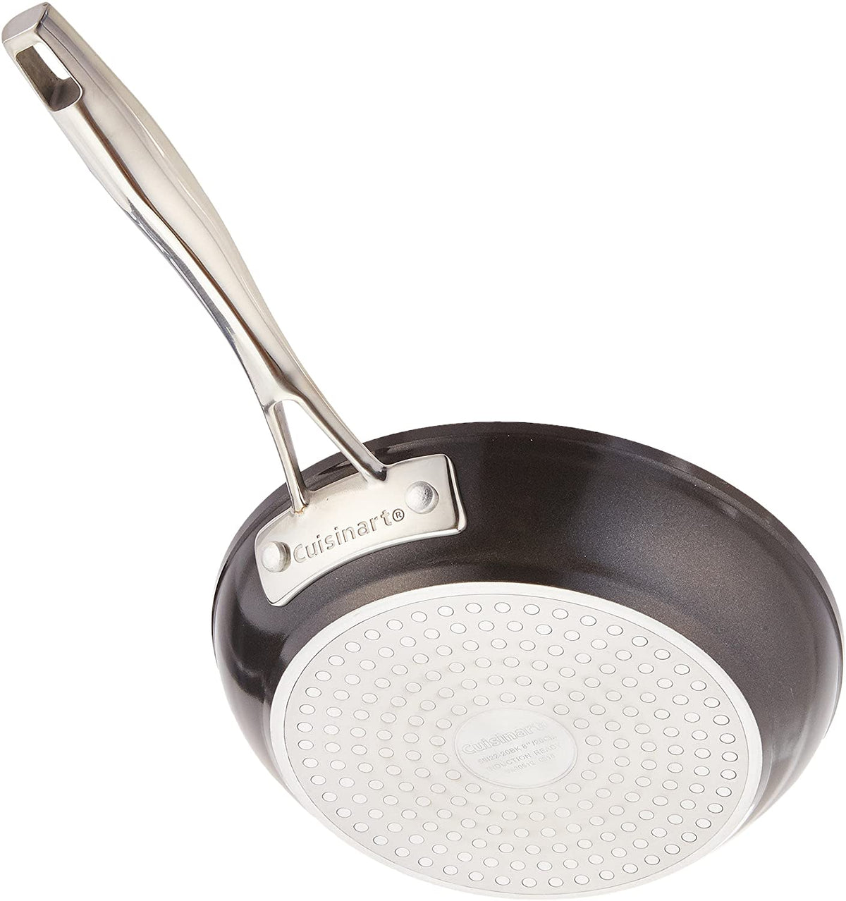 20cm White Ceramic Non-Stick Skillet V502