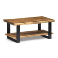 Large Live Edge Wood Coffee Table Y49146