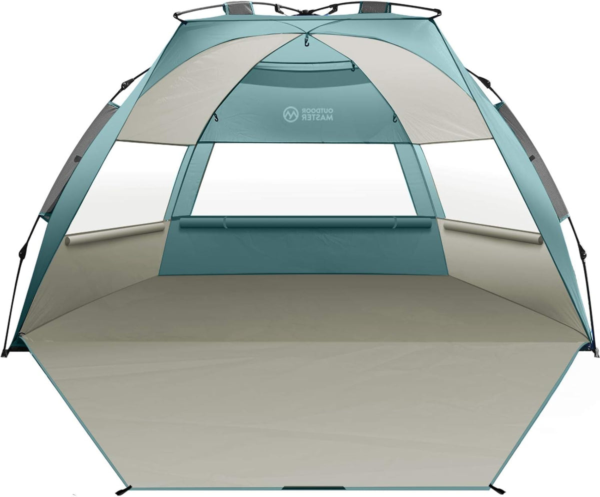 4 Person Pop Up Beach Tent with UPF 50+ UV Protection P879