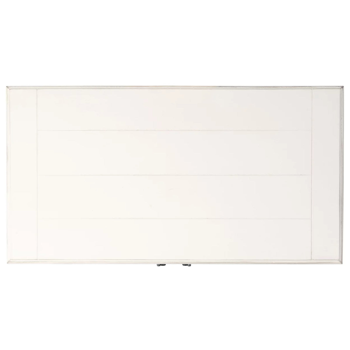 Distressed White Wood Console Table with Drawer S957269