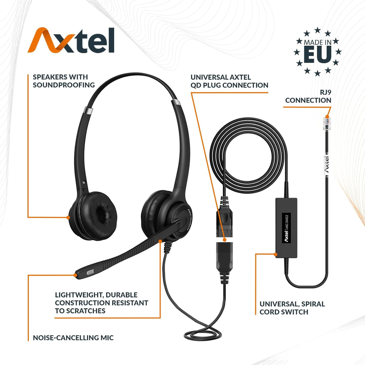 Bundle Elite HDvoice Duo NC with Cable F631