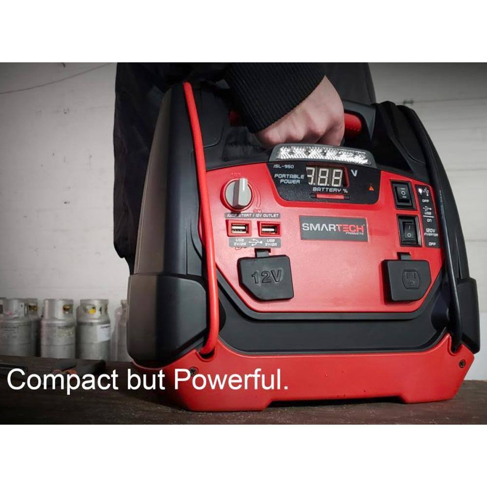 Power Station with Jump Starter and Air Compressor U330806