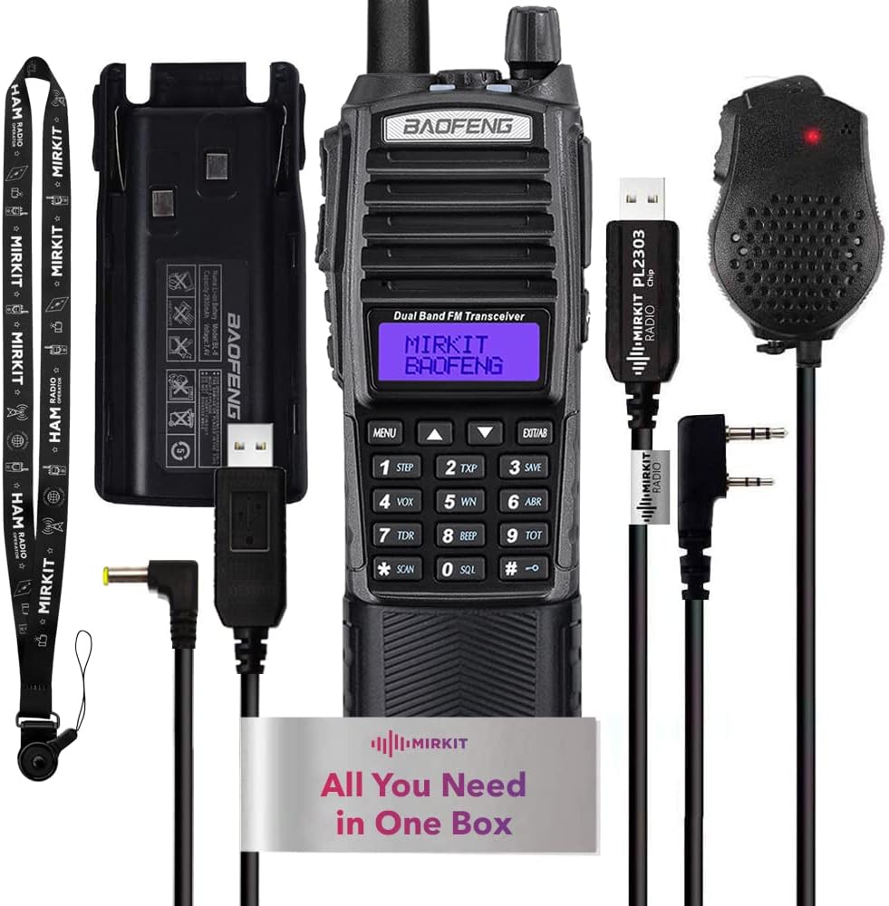 8 Watt Two Way Radio with 2800 mAh Battery B161