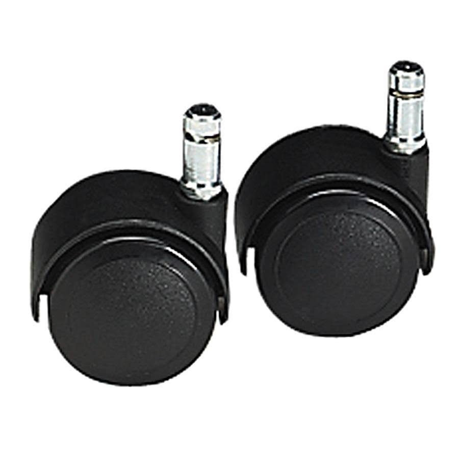 Black Hard Floor Casters, 5 count A9219