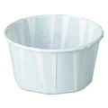 4 oz White Pleated Paper Portion Cup X842415