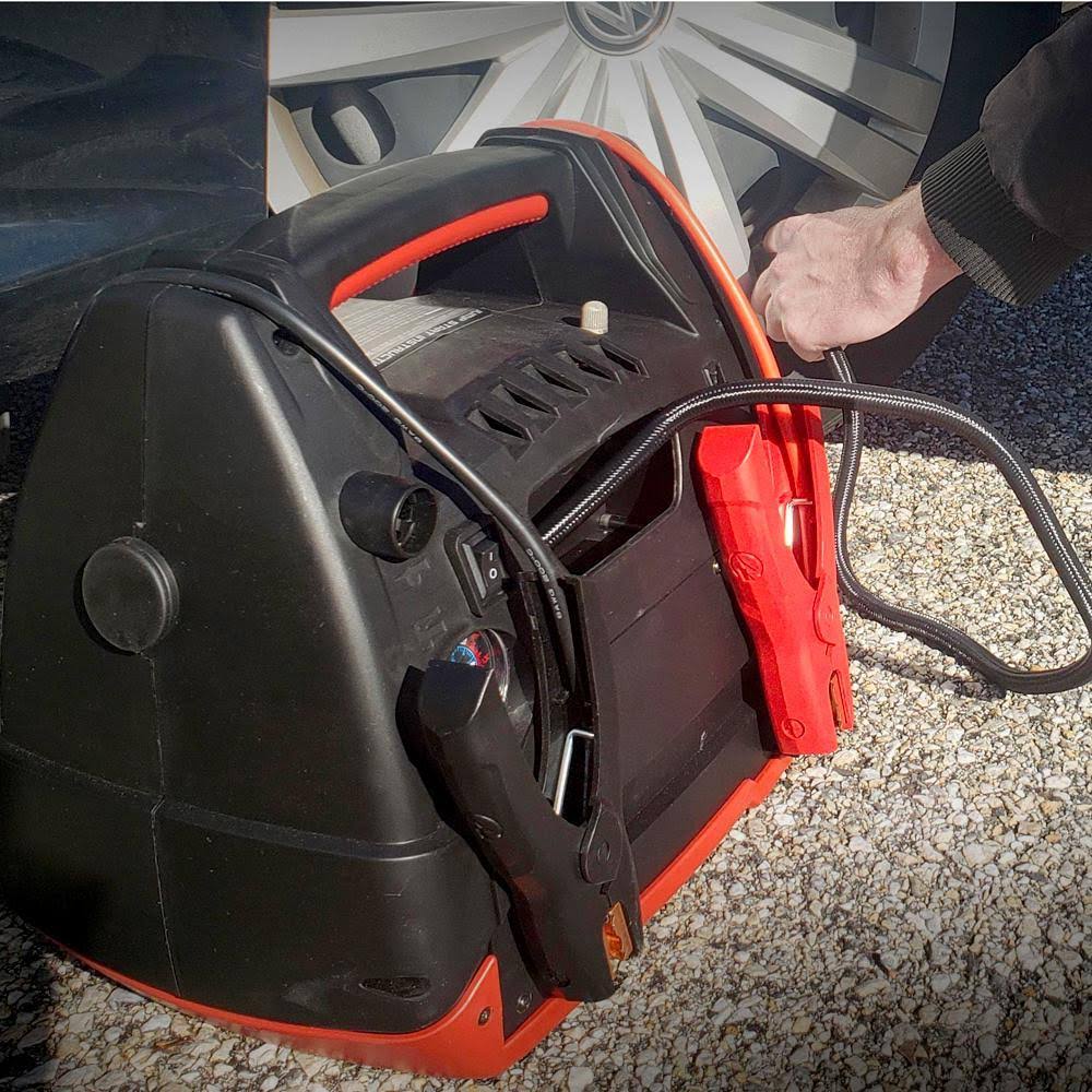 Power Station with Jump Starter and Air Compressor U330806