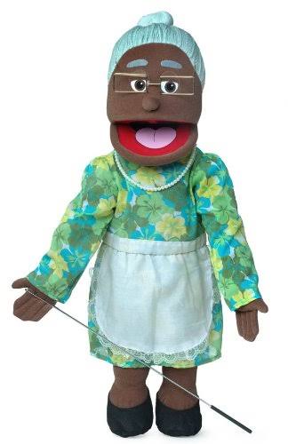 Black Full Body Ventriloquist Style Puppet D2711