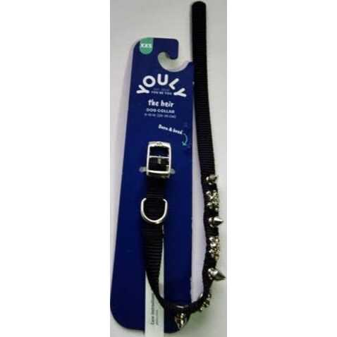 Black Bling Dog Collar A36150