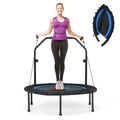 40'' Foldable Trampoline Rebounder with Resistance Bands N386530