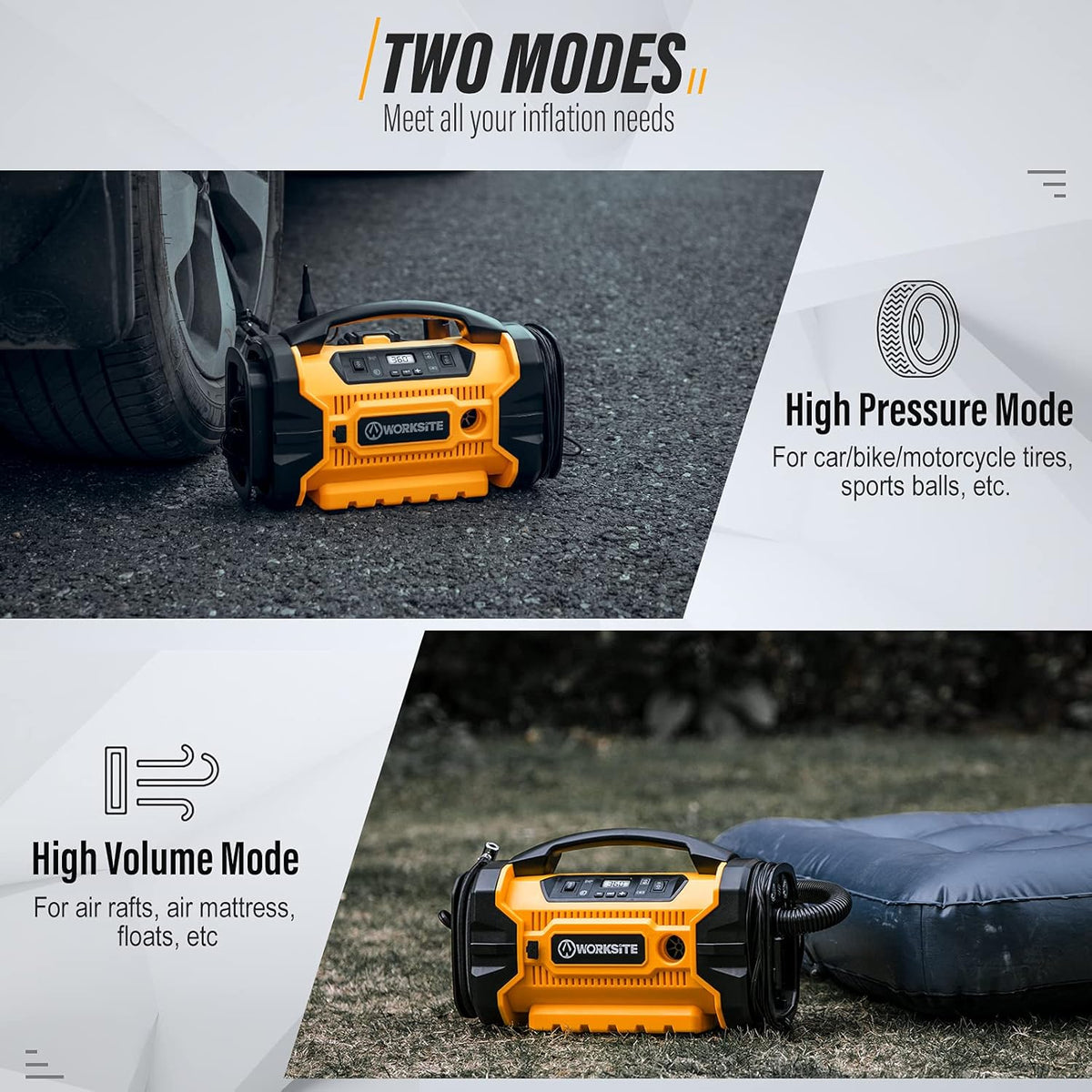 Portable 160 PSI Tire Inflator Air Compressor X9646
