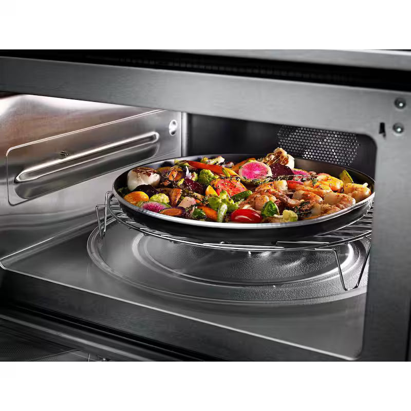 27 in. Electric Convection Wall Oven with Built-In Microwave in Stainless Steel I20975