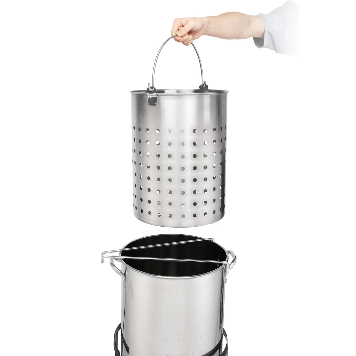 50qt Stainless Steel Outdoor Fryer C645