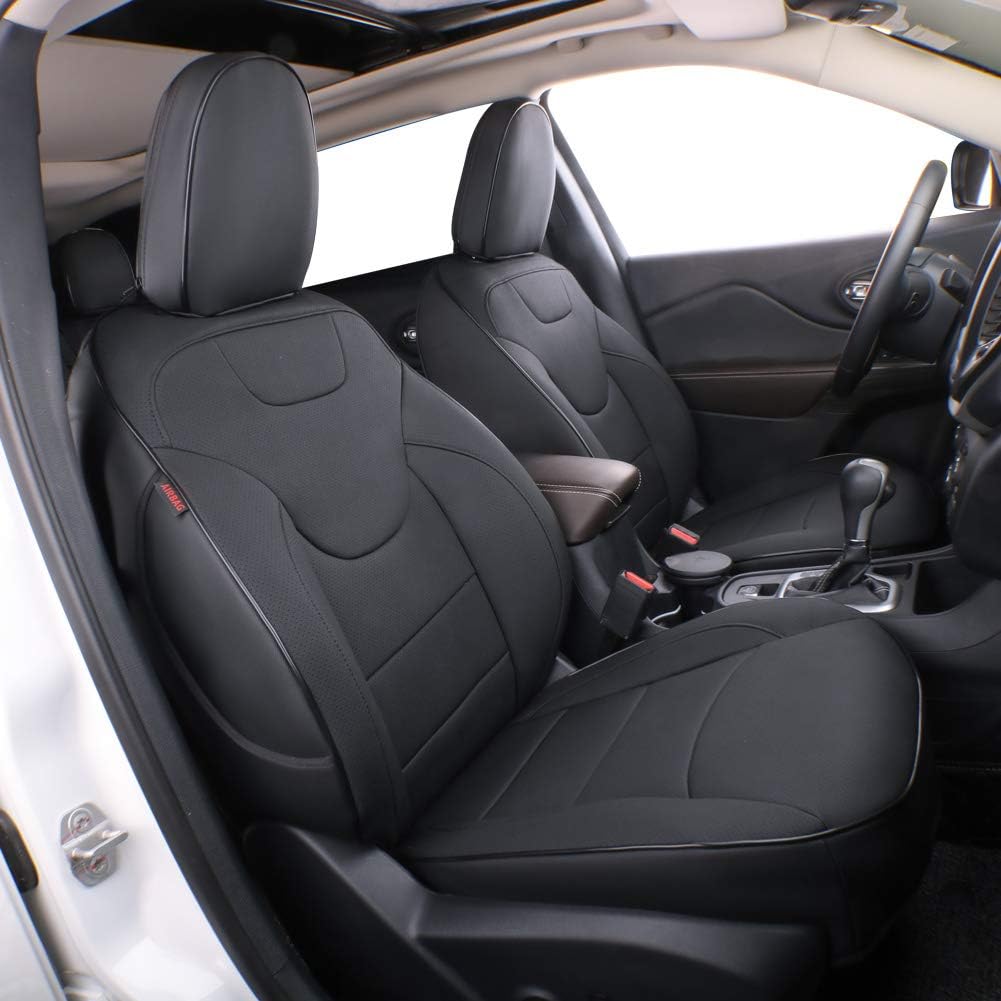 Custom Fit Neoprene Car Seat Covers Black H1593