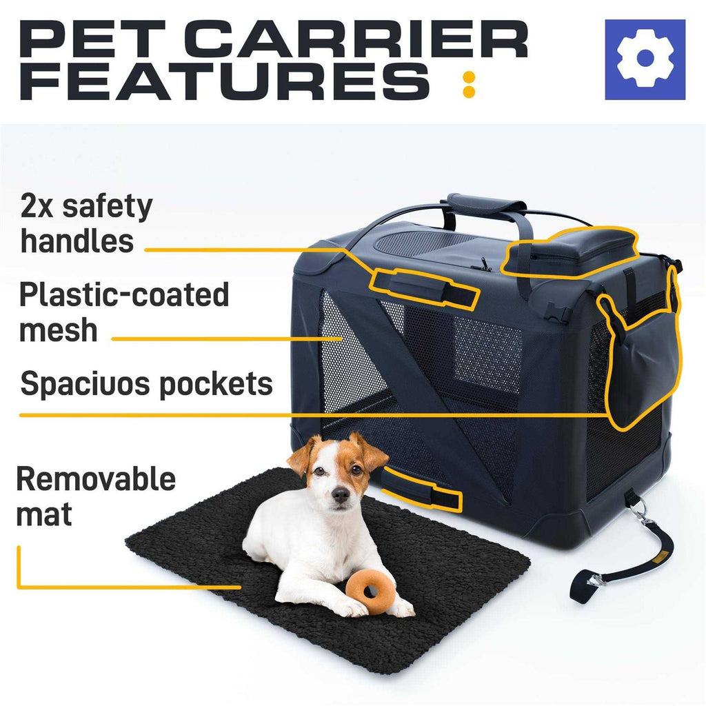 Collapsible Portable Dog Crate Kennel Small S29143