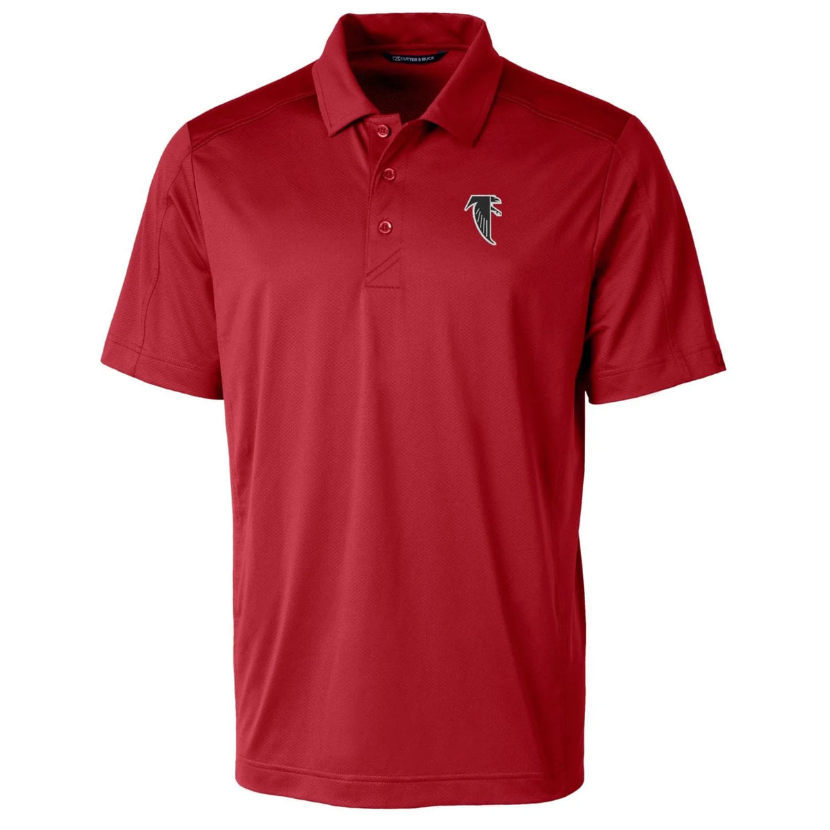 Red Atlanta Falcons Big & Tall Textured Stretch Polo X52621