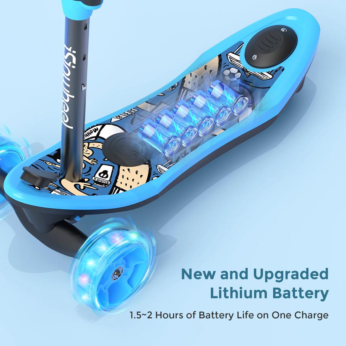 3 Wheel Height Adjustable Electric Scooter S7952