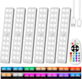 6 PCS RGB Under Cabinet Lights T31779