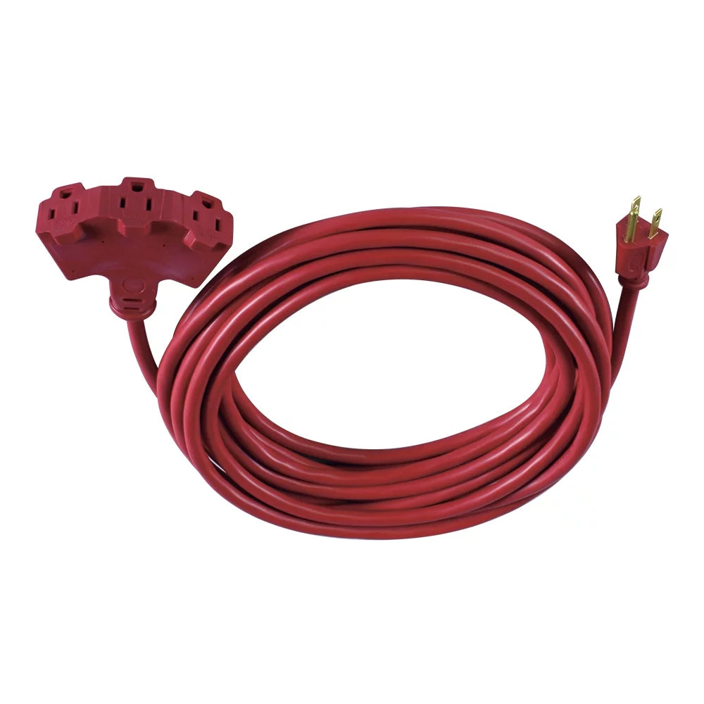 25FT 14/3 Triple Outlet Extension Cord D807