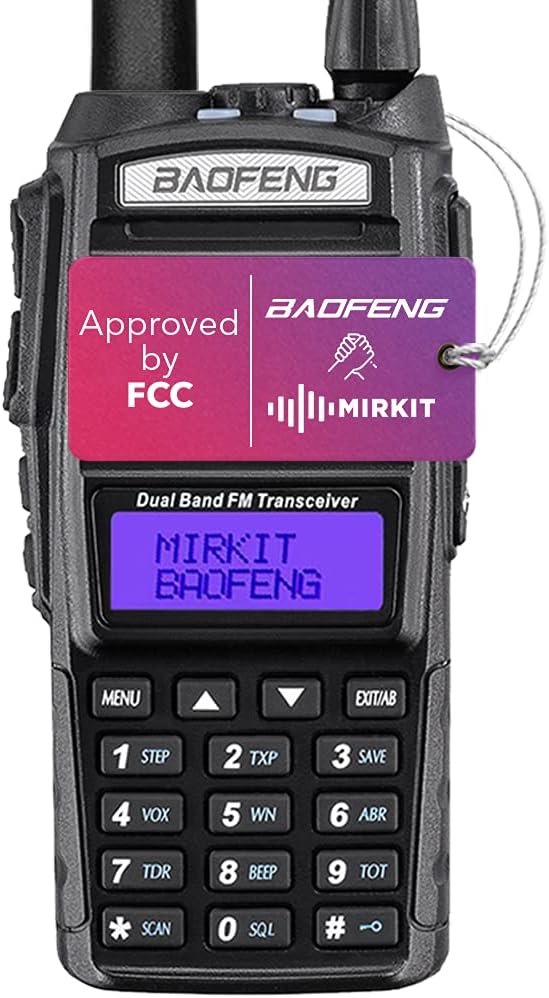 8 Watt Two Way Radio with 2800 mAh Battery B161