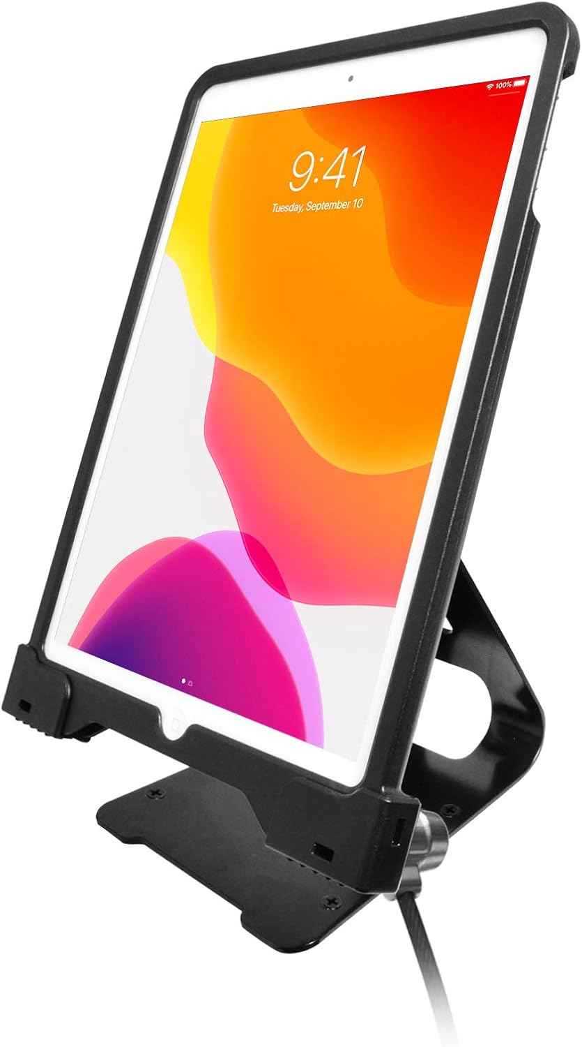 Anti-Theft Case & Stand Metal Security Locking Case with 180° Angle Adjustability X749