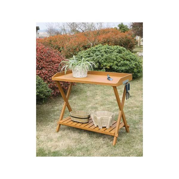 Light Oak Potting Bench V4801