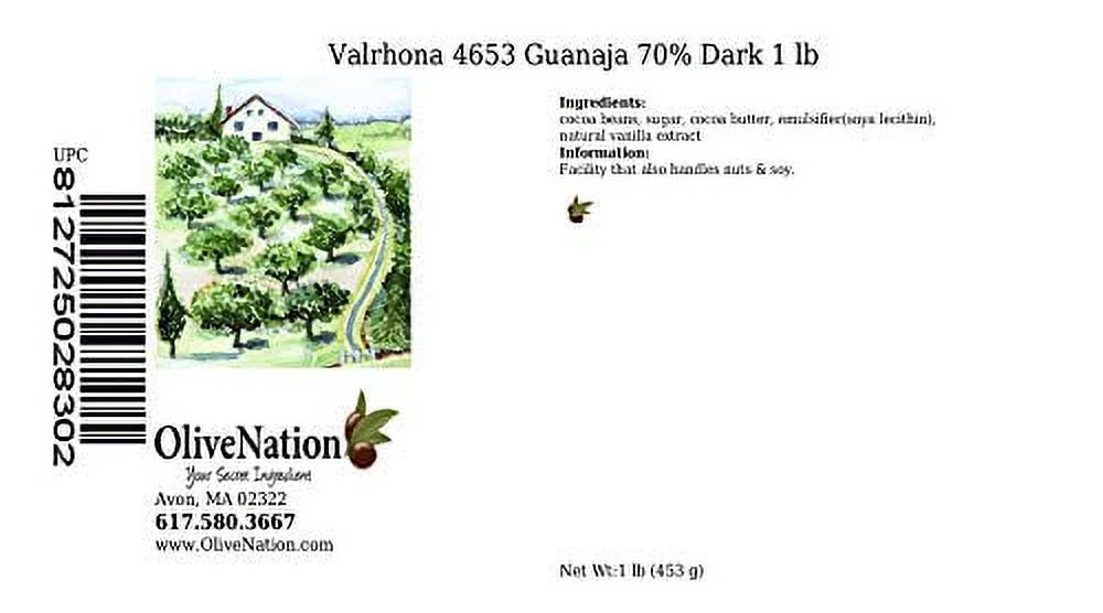 70% Dark Bittersweet Chocolate Callets 1 Pound U49100
