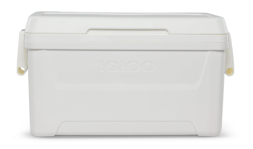 48 QT White Hard Sided Ice Chest Cooler T750629
