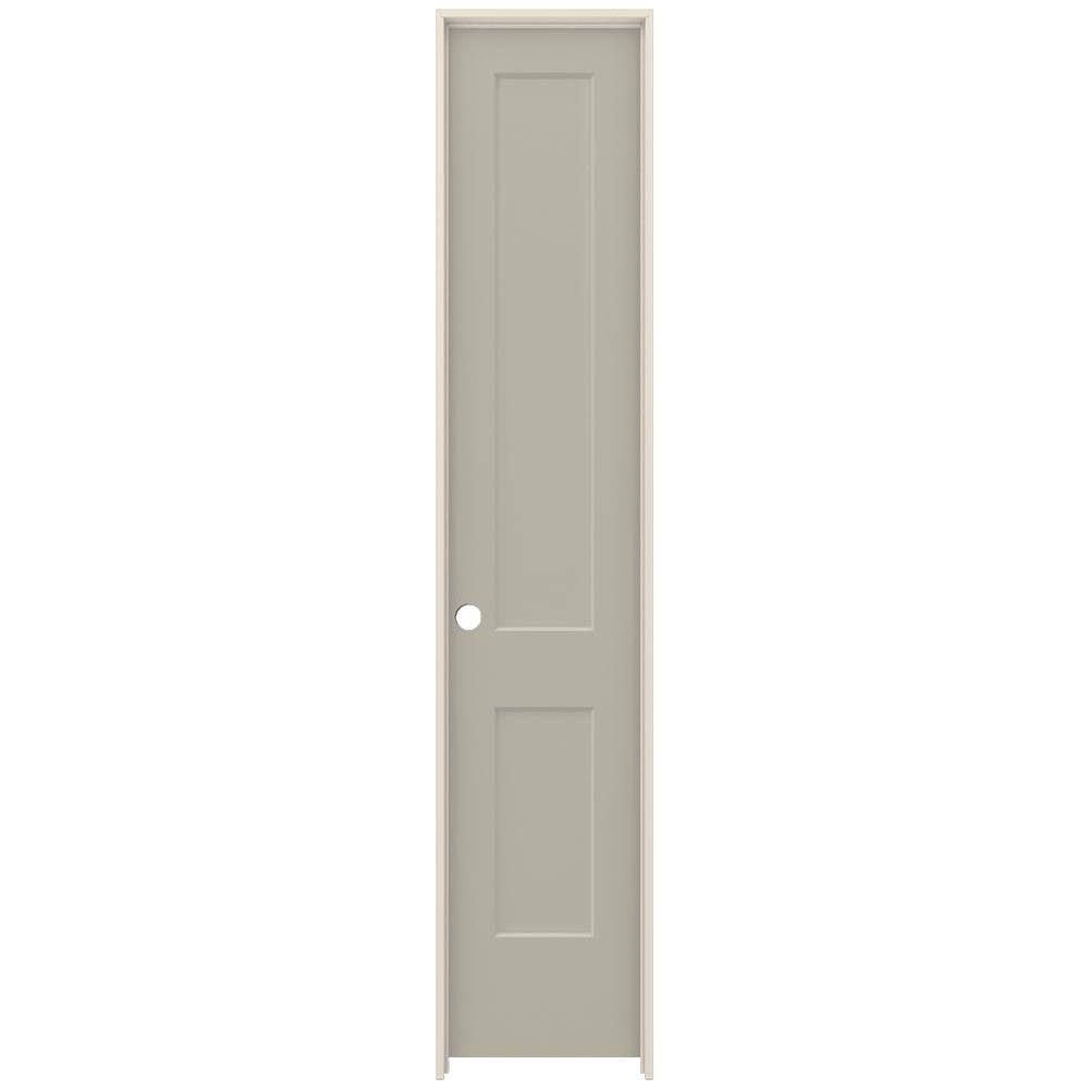 20 in. x 96 in. Desert Sand Right-Hand Solid Core Molded Composite MDF Single Prehung Interior Door V76361