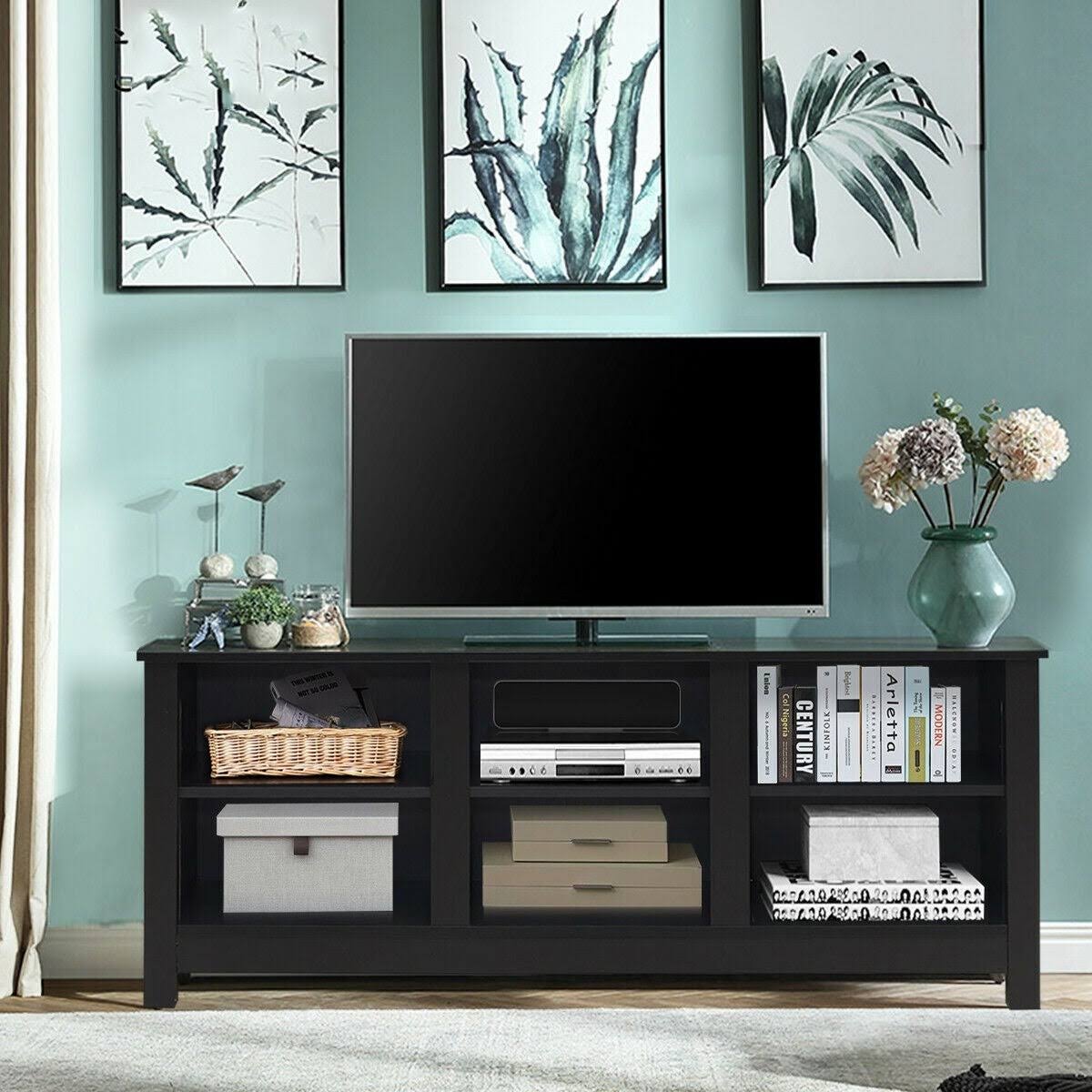 Brown TV Stand Cabinet V1735