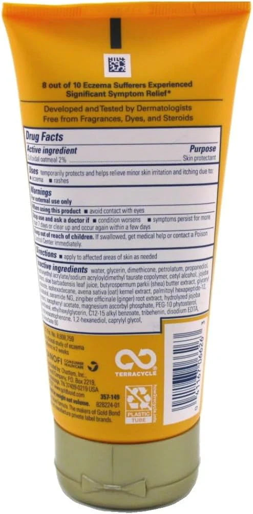 Medicated Eczema Relief Skin Protectant Cream, 5.5 oz F6709