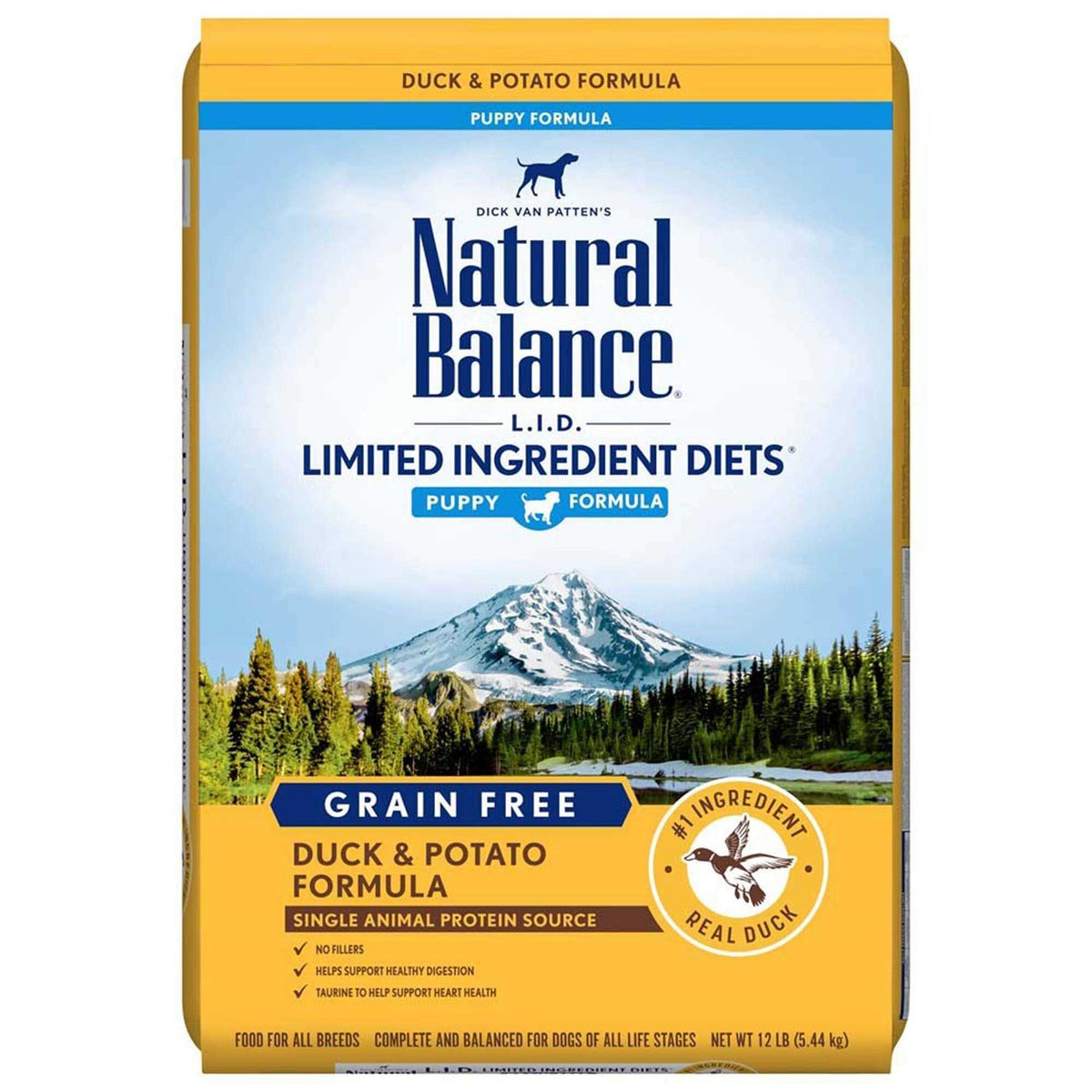 Limited Ingredient Duck & Potato Puppy Dry Dog Food V4490